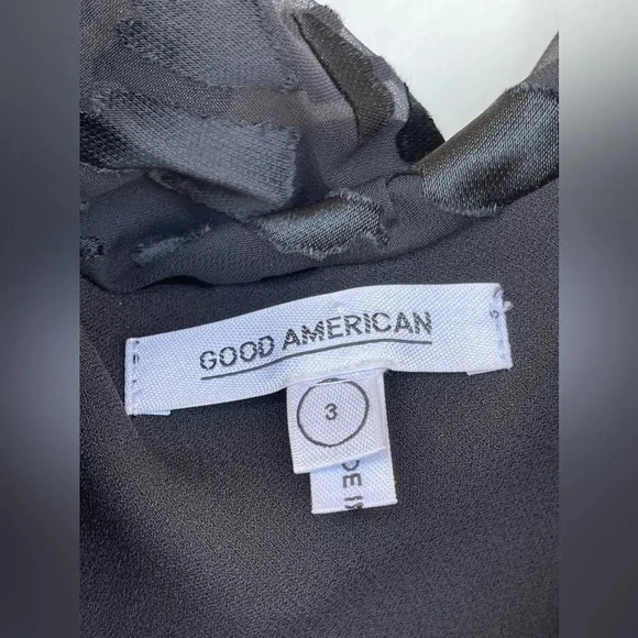 Good American Cowl Asymmetrical Dress 3/ large - Picture 11 of 14